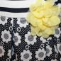 Mobile Preview: Kleid Yellow Flower - Rüschen