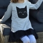 Mobile Preview: Jerseykleid Kitty mit Tüll
